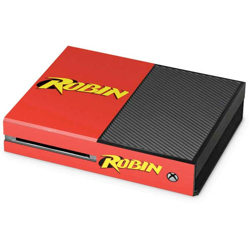 DC Comics Robin Official Logo Xbox One Console Skin